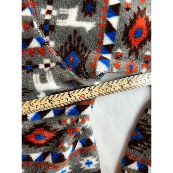 Southern Marsh Pullover Mens Fleece Multicolor Pattern Outdoors Quarter Zip, XL - Picture 6 of 6